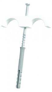 ECOLIGHT Univerzální háček s dvojitým kolíkem HP-2K - 50 ks