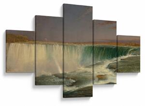 Obraz - Frederic Edwin Church, Niagara, reprodukce (125x70 cm)