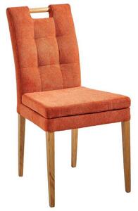 ŽIDLE, oranžová, barvy dubu Cantus - Jídelní židle