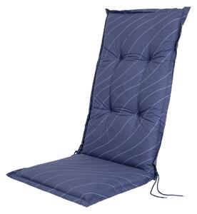 LIVARNO home Potah na židli / křeslo, 120 x 50 x 8 cm (vlny/modrá) (100342500003)