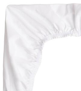 Sensillo Nepromokavé prostěradlo do kočárku Jersey 35 x 75 cm Jednobarevná Barva: Bílá