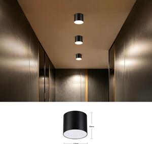 Immax NEO LITE RONDATES Smart stropní svítidlo černé 11,5cm 18W 1458lm Tuya WiFi BEACON