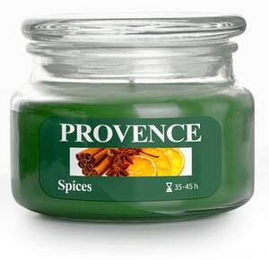 Provence Vonná svíčka ve skle PROVENCE 45 hodin koření