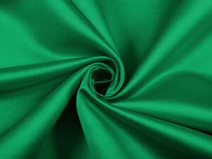 Biante Saténový závěs LUX-028 Irská zelená 140x140 cm