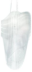 Slamp AVISS00WHF01T00000EU Avia suspension S, bílé designové svítidlo od Zaha Hadid, 2x12W E27 + 7W Spot LED PAR 20, 85cm