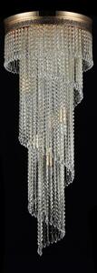 Maytoni DIA522-CL-12-G - Stropní svítidlo CASCADE 12xE14/60W/230V