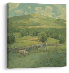 Obraz - Julian Alden Weir, Obweebetuck, reprodukce (30x30 cm)