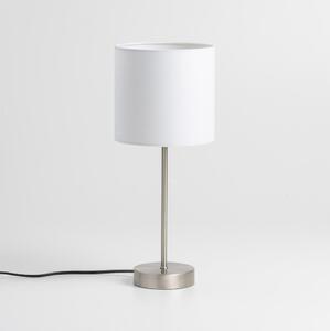 LED Stolní lampa 1xE14/5W/230V bílá/matný chrom