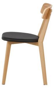 Jídelní židle Sanjos, 2ks, přírodní barva, 52x45.5x78