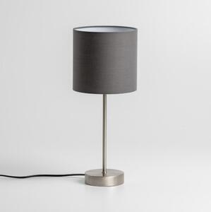 LED Stolní lampa 1xE14/5W/230V šedá/matný chrom