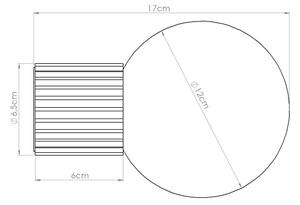 Sollux SL.1707 - Koupelnové nástěnné svítidlo HALO 1xG9/8W/230V IP44 bílá