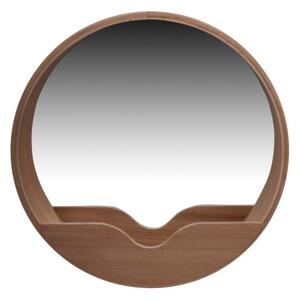 Nástěnné zrcadlo s odkládacím prostorem Zuiver Round Wall, ⌀ 60 cm