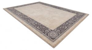 Klasický vlněný koberec Agnella Isfahan Derin Alabaster béžový Rozměr: 200x300 cm