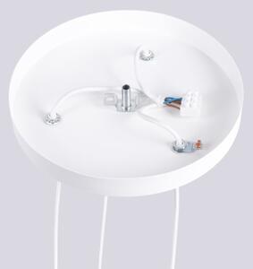 Sollux SL.1710 - Lustr na lanku HALO 3xG9/8W/230V pr. 25 cm bílá