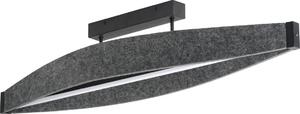 Osram - LED Přisazený lustr DECOR FLAT LED/23W/230V šedá