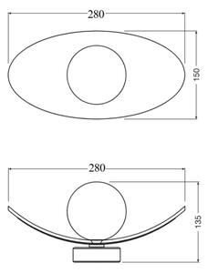 Osram - Nástěnné svítidlo DECOR PEARL 1xG9/5W/230V béžová
