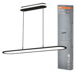Osram-LED Stmívatelný lustr na lanku OFFICE LINE LED/57W/230V 4000K 100 cm černá