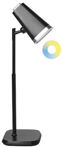 LED bezdrátová stolní lampa MUSCA se stmívačem Černá