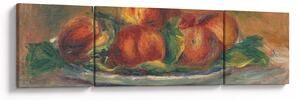 Obraz - Auguste Renoir, Peaches on a Plate, reprodukce (170x50 cm)