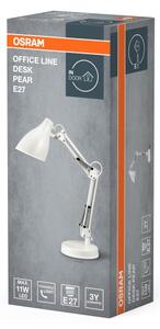 Osram - Stolní lampa DESK LINE 1xE27/11W/230V bílá