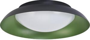 Osram - LED Stm stropní svítidlo ORBIS PLATE LED/19W/230V pr.31cm zelená/černá