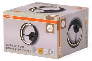 Osram - LED Nástěnné svítidlo DECOR CURVE LED/20W/230V šedá