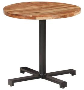 Bistro stůl kulatý Ø 80 x 75 cm masivní akáciové dřevo