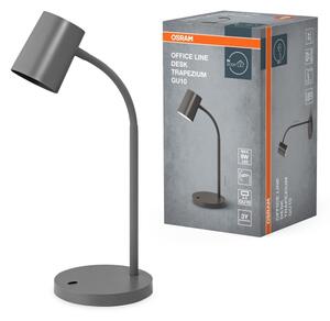 Osram - Stolní lampa DESK LINE 1xGU10/9W/230V šedá
