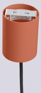 Sollux SL.1729 - Lustr na lanku HALO 1xG9/8W/230V pr. 12 cm oranžová