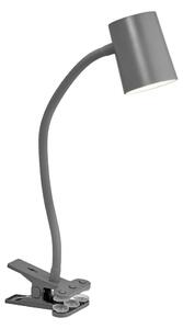 Osram - Stolní lampa s klipem DESK LINE 1xGU10/9W/230V šedá