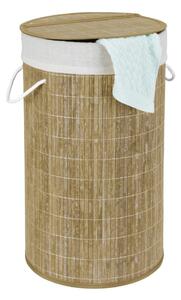 Bambusový koš na prádlo Wenko Bina, 55 l