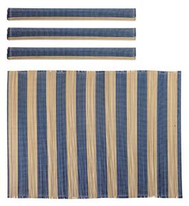 Bambusové prostírání Marola Blue – set 4 ks