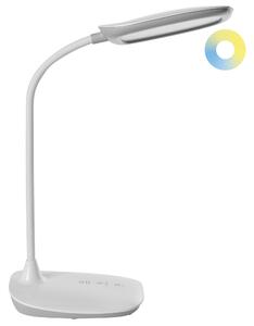 LED stolní lampa HYDRA se stmívačem Bílá