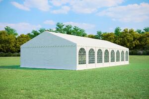 Zahradní párty stan 8x16m Max+ 2,6m - ohnivzdorný barva Bílá
