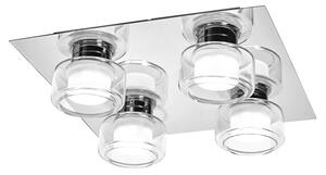 Osram - LED Koupelnové stropní svítidlo ORBIS FLAME 4xLED/5,5W/230V IP44 chrom