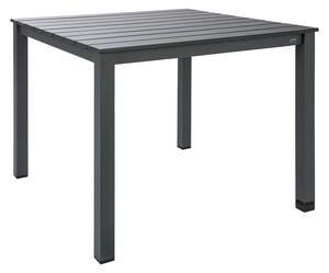 LIVARNO home Hliníkový zahradní stůl Valencia, 90 x 90 cm, šedá (100343255)