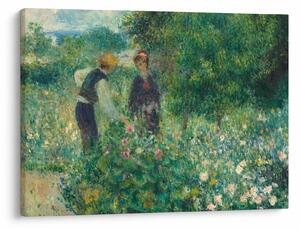 Obraz - Auguste Renoir, Picking Flowers, reprodukce (70x50 cm)