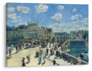 Obraz - Auguste Renoir, Pont Neuf, Paris, reprodukce (70x50 cm)