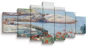 Obraz - Childe Hassam, Poppies, Isles of Shoals, reprodukce (210x100 cm)