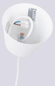 Sollux SL.1702 - Lustr na lanku BILO 1xE27/15W/230V pr. 35 cm bílá