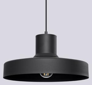 Sollux SL.1703 - Lustr na lanku BILO 1xE27/15W/230V pr. 35 cm černá