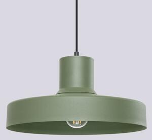 Sollux SL.1705 - Lustr na lanku BILO 1xE27/15W/230V pr. 35 cm zelená