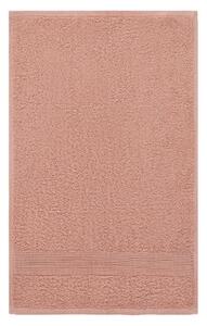 LIVARNO home Froté ručník pro hosty, 30 x 50 cm, 2 kusy (světle růžová) (100343171002)