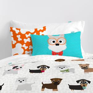 Oboustranný bavlněný povlak na polštář Mr. Fox Dogs 50 x 30 cm