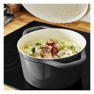Tefal - Kastrol s poklicí AIR 20 cm antracit