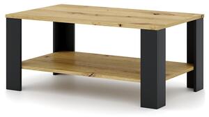 Konferenční stolek TAGUS dub artisan/černá