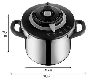 Tefal - Tlakový hrnec 8 l CLIPSO+ CHEF nerez