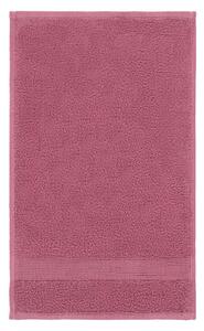 LIVARNO HOME Froté ručník pro hosty, 30 x 50 cm, 4 kusy (růžová) (100343325002)