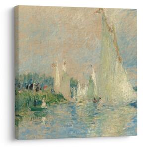 Obraz - Auguste Renoir, Regatta at Argenteuil, reprodukce (30x30 cm)