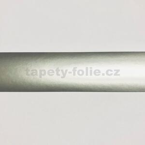 Samolepící bordury 40014, rozměr 10 m x 4 cm, jednobarevná stříbrně šedá, IMPOL TRADE